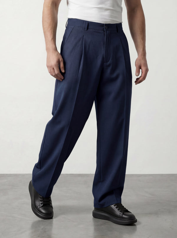 BAGGY TROUSER | NAVY