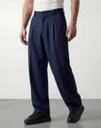 BAGGY TROUSER | NAVY