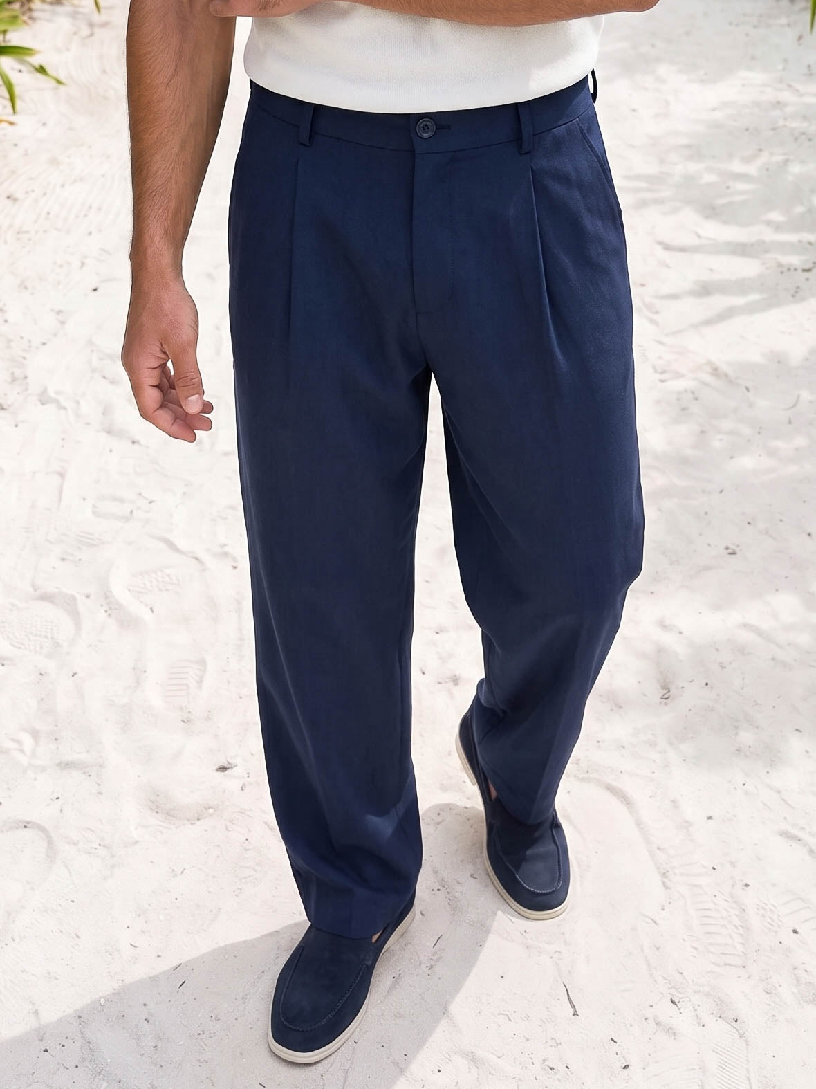 BAGGY TROUSER | NAVY