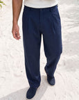 BAGGY TROUSER | NAVY