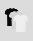 BASIC SLIM-FIT T-SHIRT 3-BUNDLE