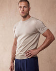 MILANO KNIT T-SHIRT | BEIGE