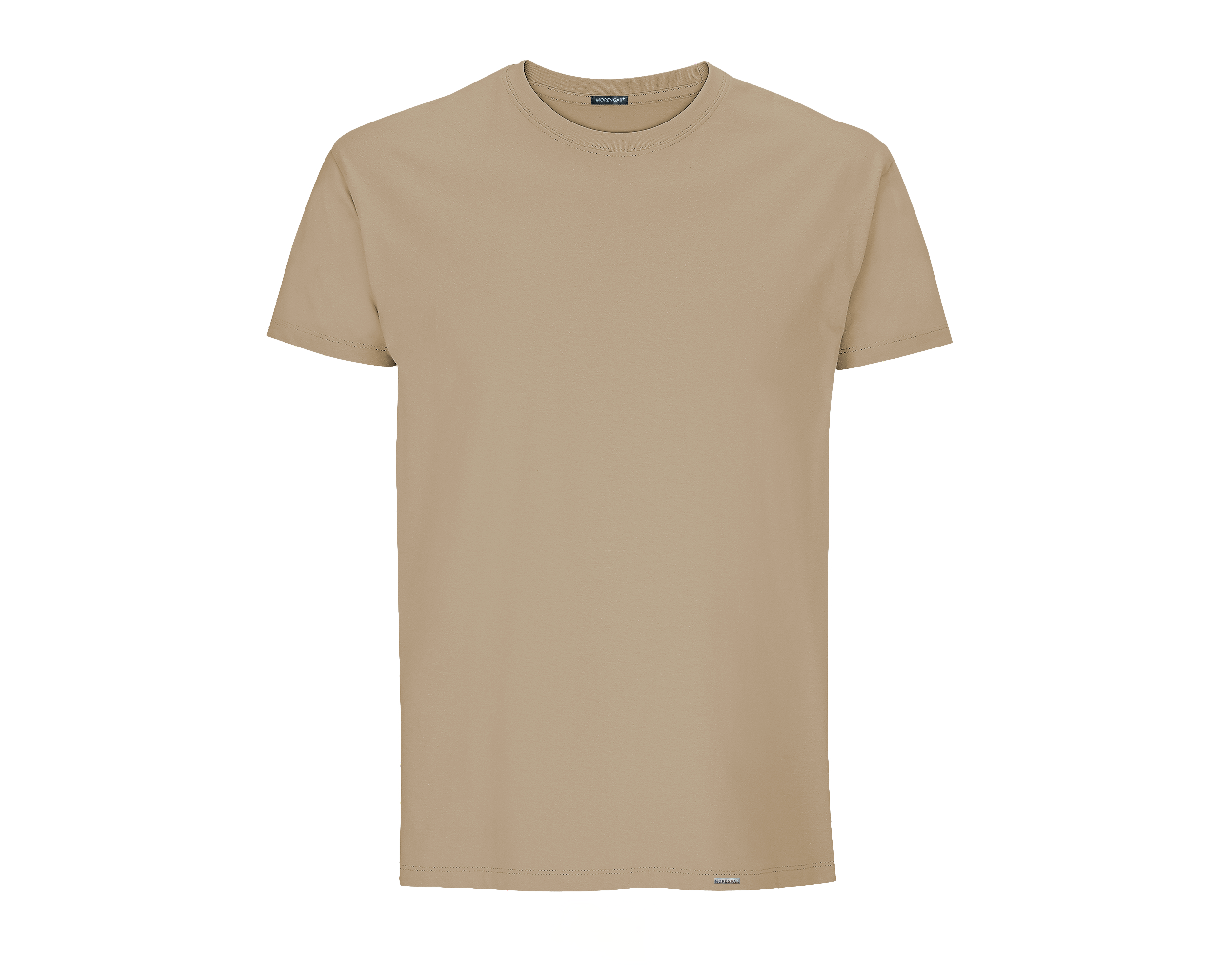 BASIC SLIM-FIT T-SHIRT | LIGHT GREY