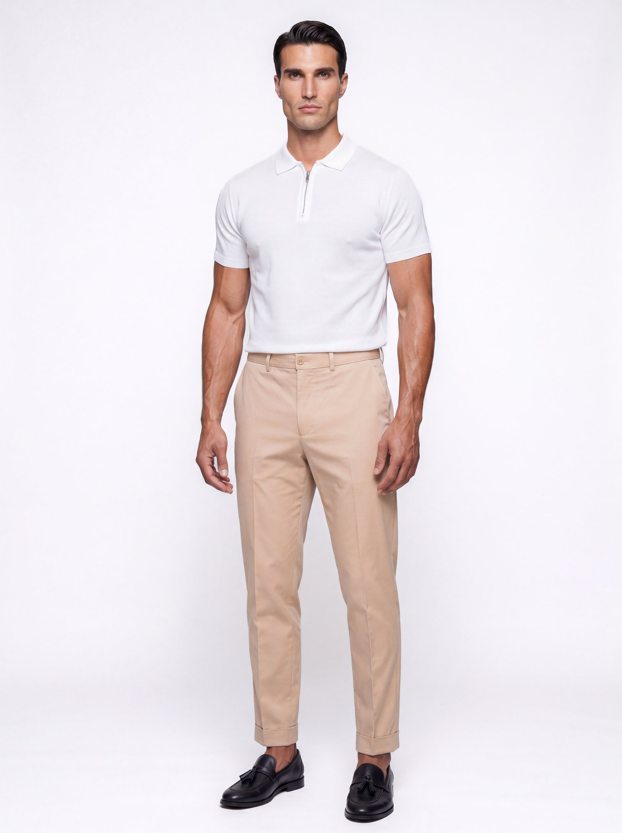 CAPRI TROUSERS | BEIGE