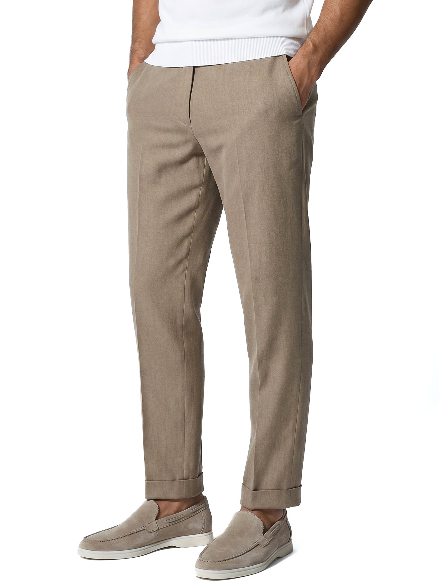 CAPRI TROUSERS | TOASTED GREEN