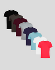 BASIC SLIM-FIT T-SHIRT 8-BUNDLE