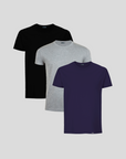 BASIC SLIM-FIT T-SHIRT 3-BUNDLE