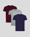 BASIC SLIM-FIT T-SHIRT 3-BUNDLE