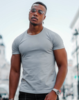 BASIC SLIM-FIT T-SHIRT | PURE GREY