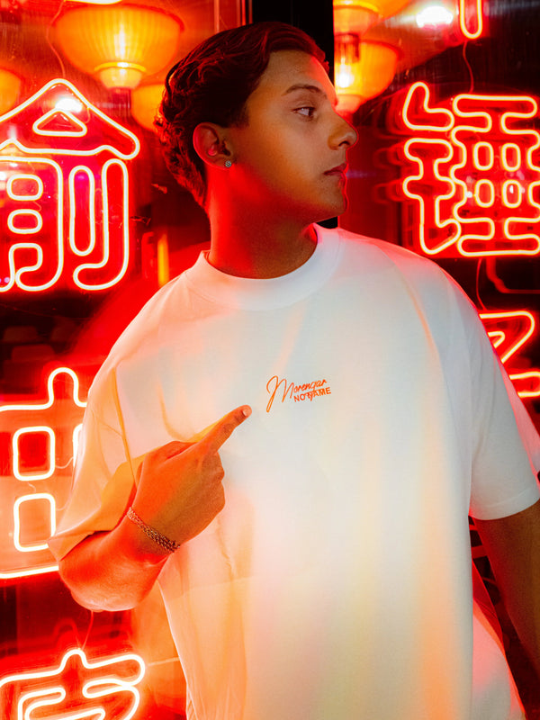 NO NAME RED CLUB T-SHIRT | WHITE