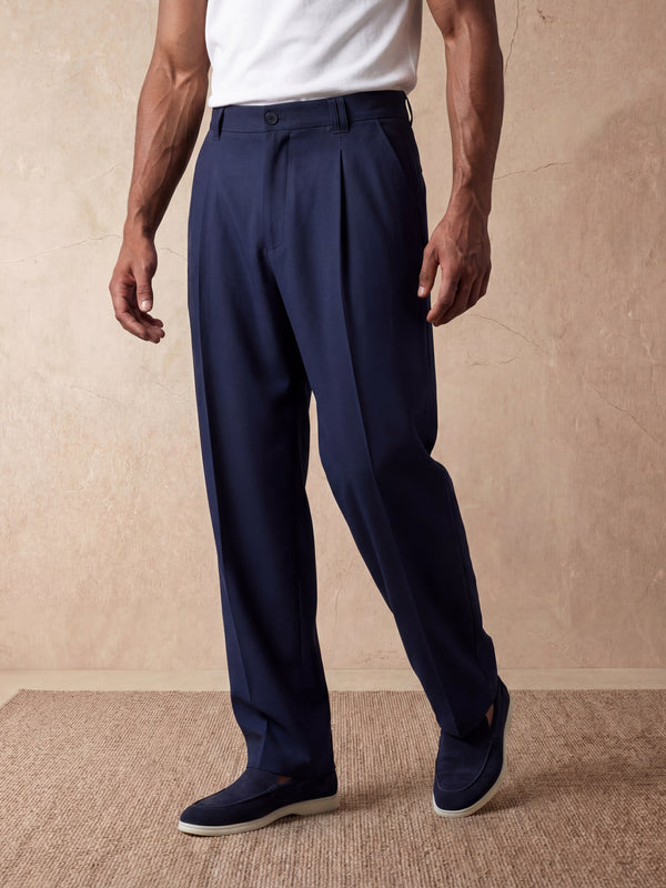 BAGGY TROUSER | NAVY