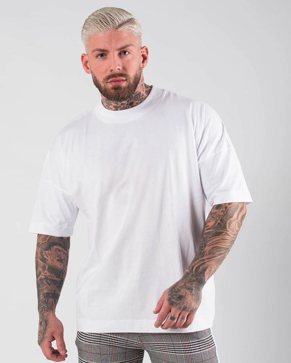 BASIC OVERSIZE T-SHIRT 2-BUNDLE | Black, White