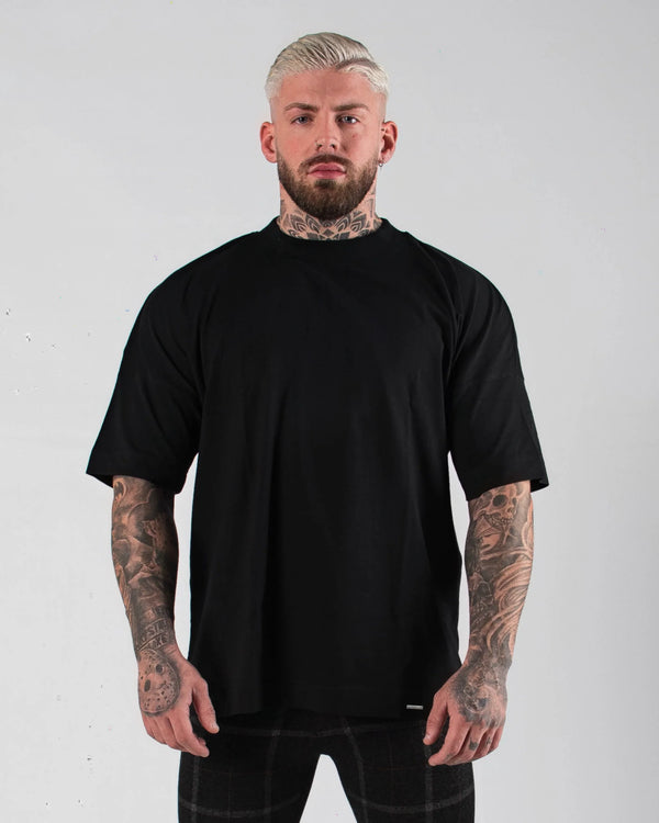 BASIC OVERSIZE T-SHIRT 2-BUNDLE | Black, White