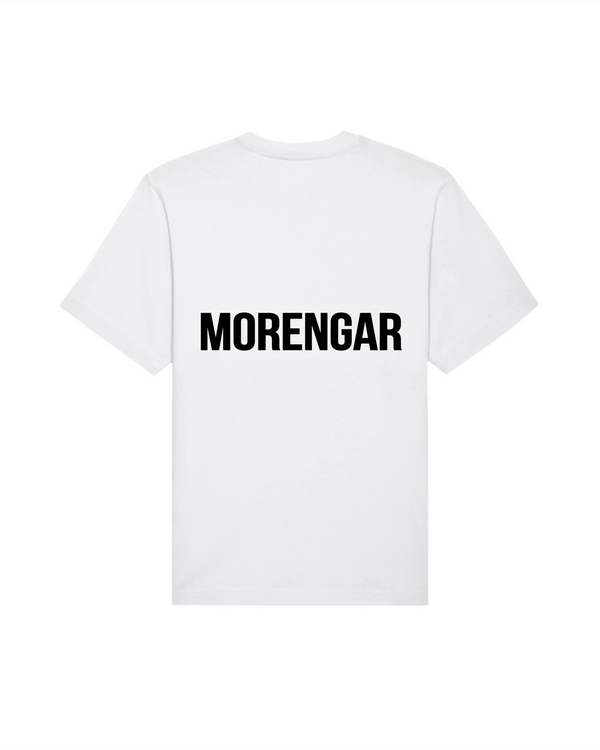 MORENGAR BRAND T-SHIRT | WHITE 240-GSM