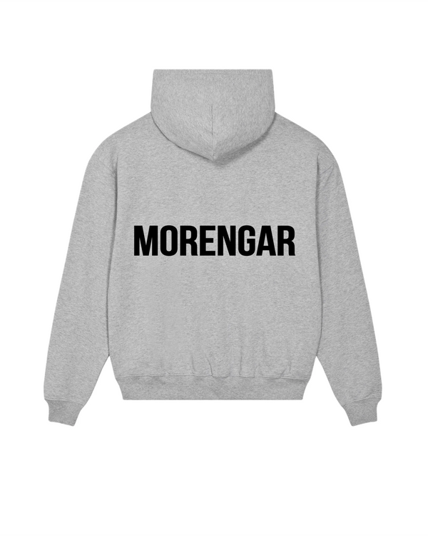 MORENGAR BRAND HOODIE | GREY  400 GSM