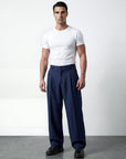 BAGGY TROUSER | NAVY
