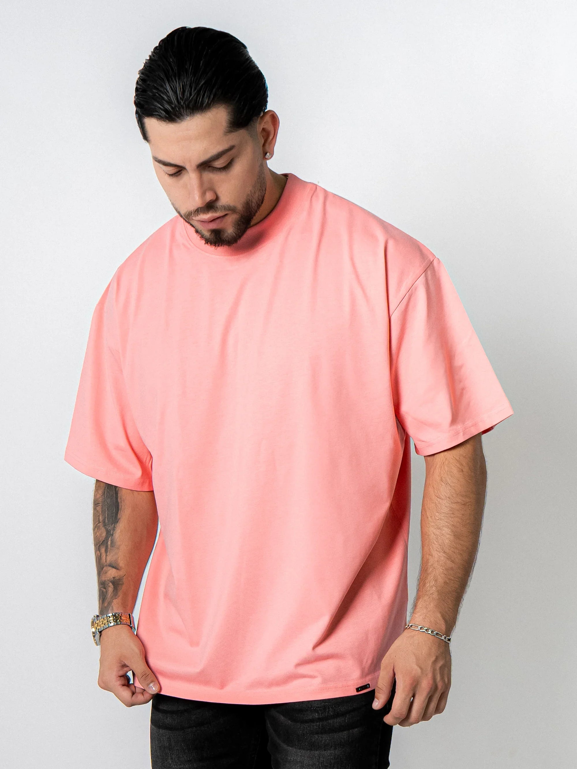 CLASSIC OVERSIZE T-SHIRT | PASTEL PINK