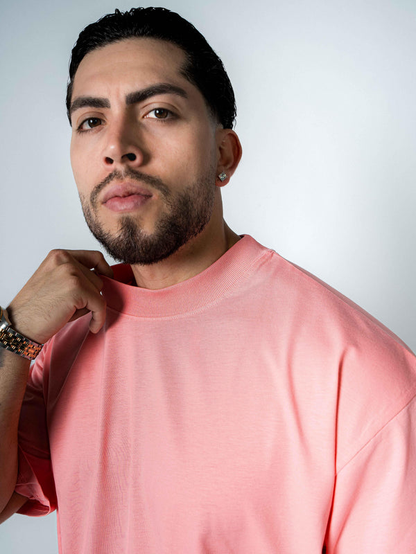 CLASSIC OVERSIZE T-SHIRT | PASTEL PINK