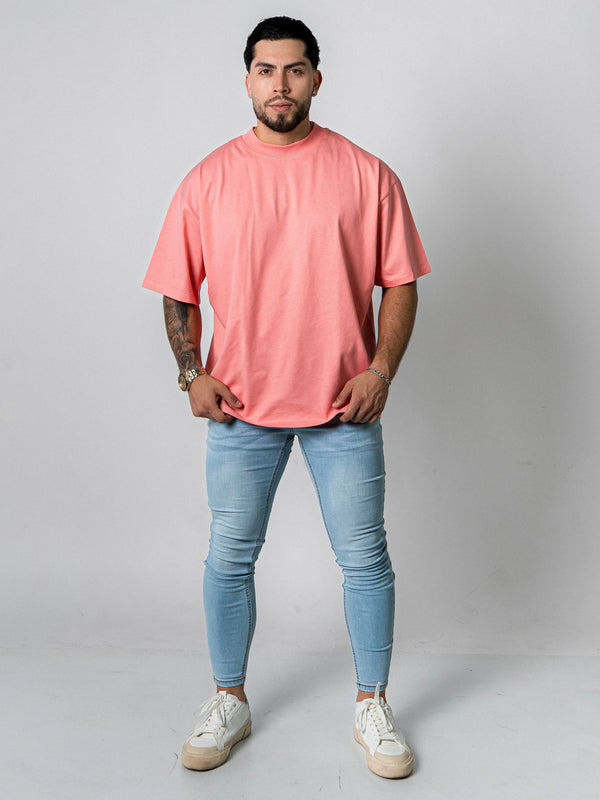 CLASSIC OVERSIZE T-SHIRT | PASTEL PINK