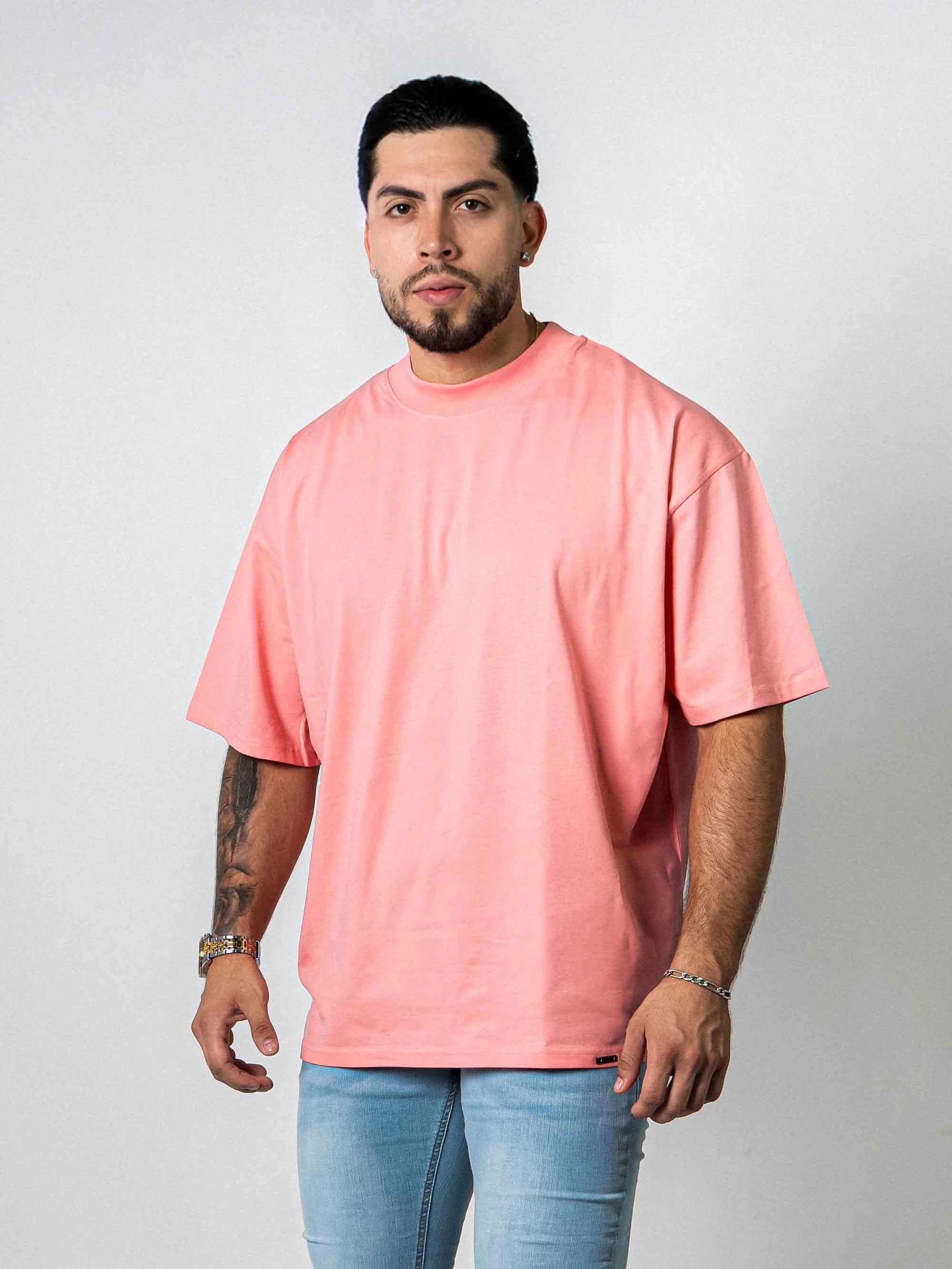 CLASSIC OVERSIZE T-SHIRT | PASTEL PINK
