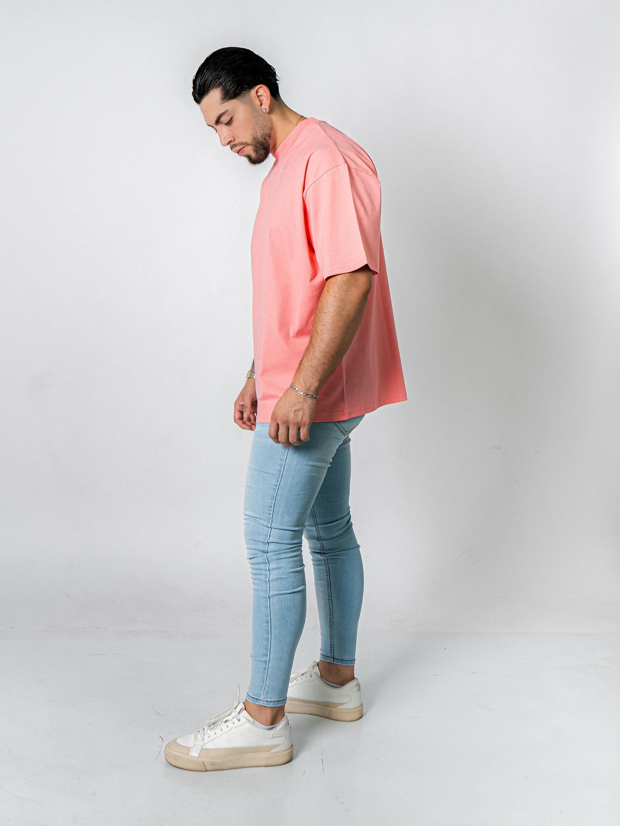 CLASSIC OVERSIZE T-SHIRT | PASTEL PINK
