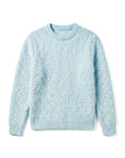 FLUFFY WOOL JUMPER | PASTEL BLUE
