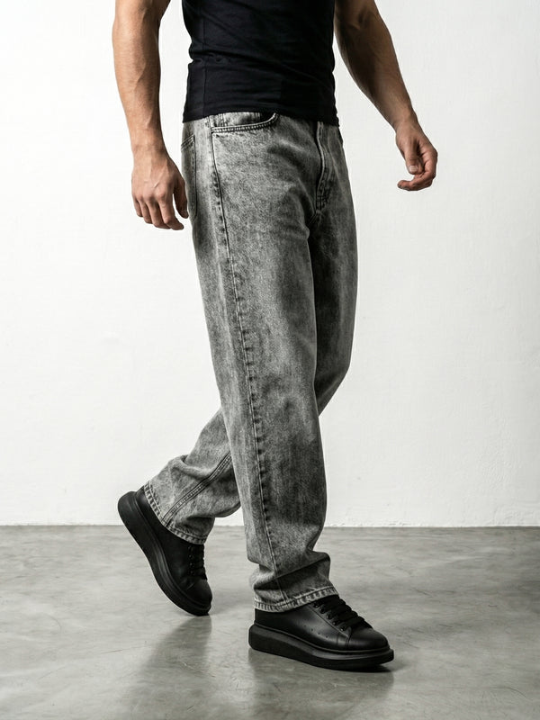 BAGGY JEANS | ACID GREY
