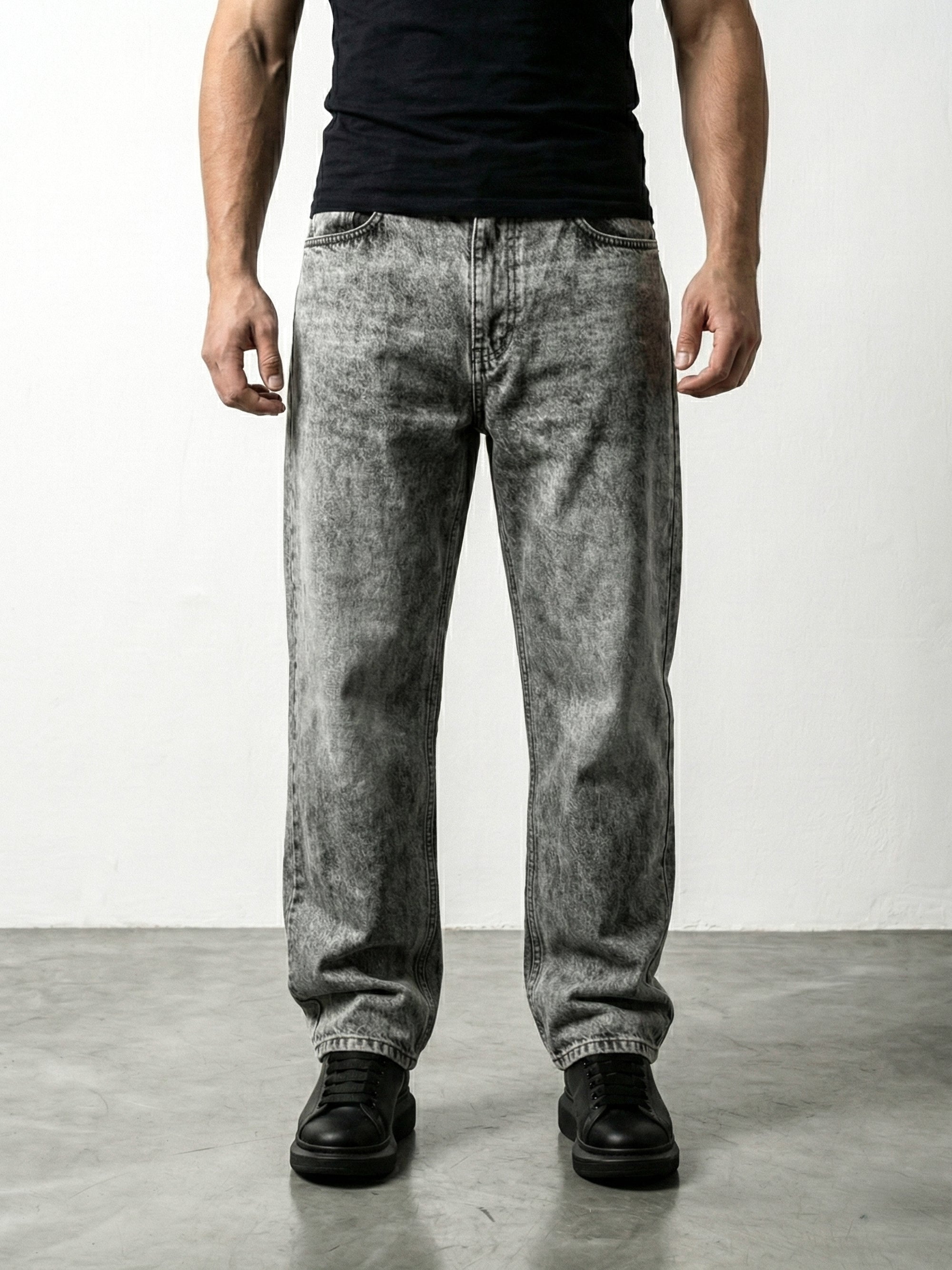 BAGGY JEANS | ACID GREY