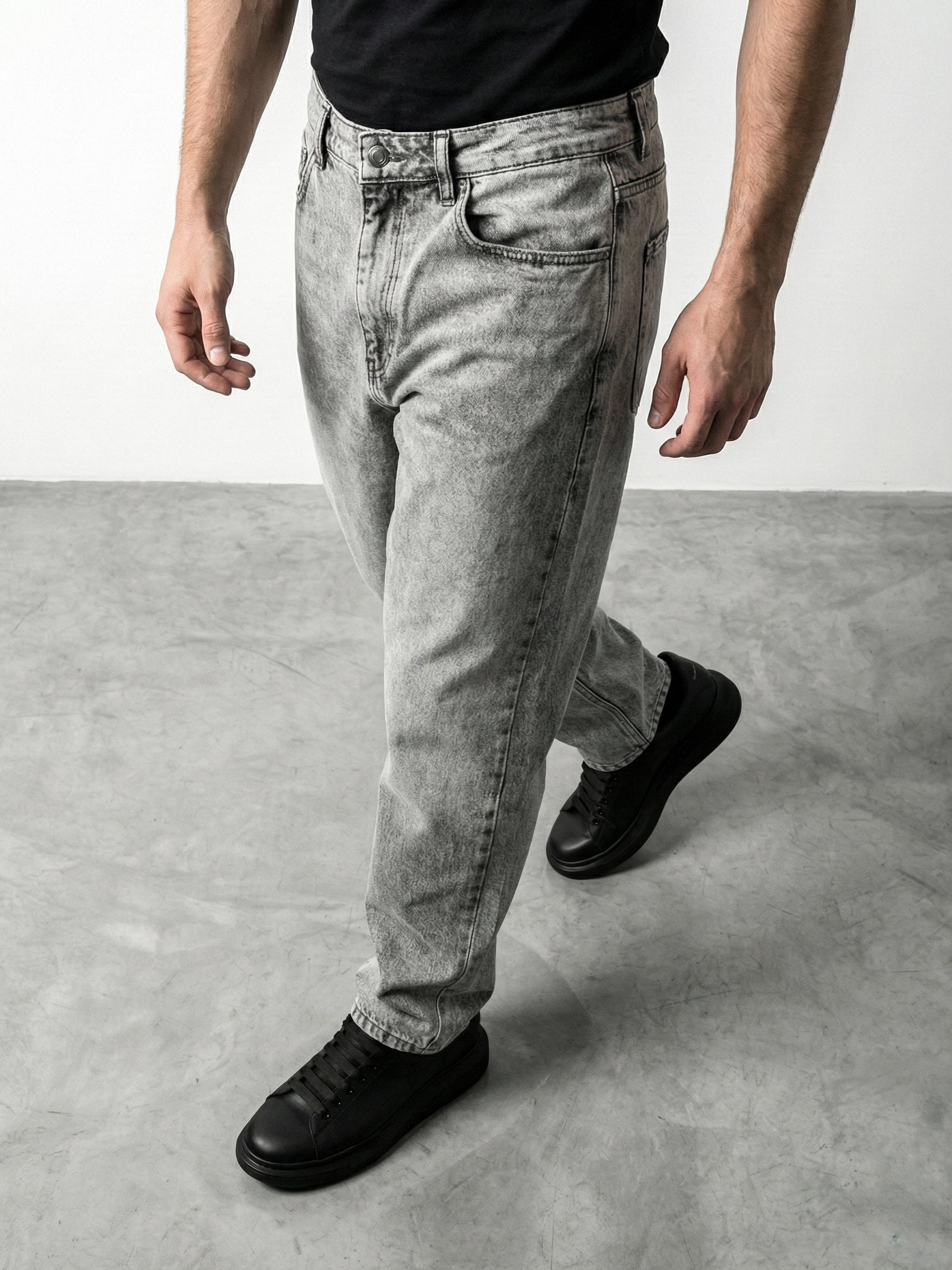 BAGGY JEANS | ACID GREY