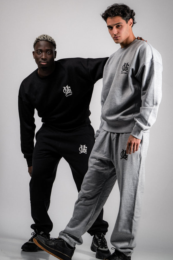TRACKSUIT SET | MIXED GREY 450-GSM