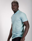 BASIC PIQUE POLO SHIRT | Sky Blue