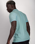 BASIC PIQUE POLO SHIRT | Sky Blue