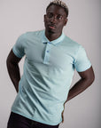 BASIC PIQUE POLO SHIRT | Sky Blue