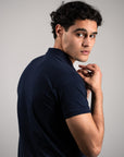 BASIC PIQUE POLO SHIRT | NAVY