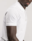 BASIC PIQUE POLO SHIRT | WHITE