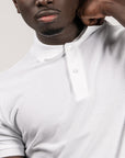 BASIC PIQUE POLO SHIRT | WHITE