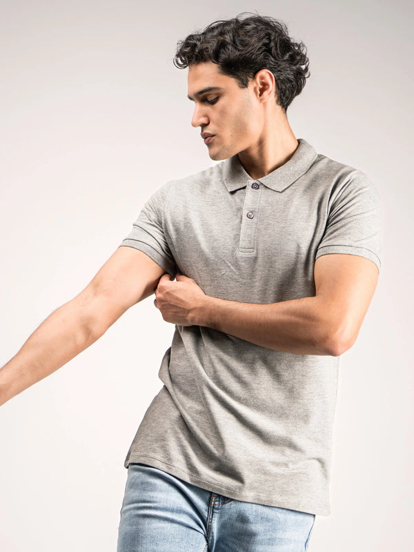 BASIC PIQUE POLO SHIRT 2-BUNDLE