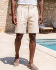 CAPRI SHORTS | BEIGE