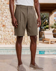 CAPRI SHORTS | TOASTED OLIVE