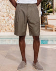 CAPRI SHORTS | TOASTED OLIVE