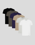 BASIC SLIM-FIT T-SHIRT 6-BUNDLE