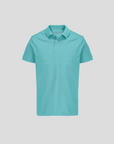 BASIC PIQUE POLO SHIRT | Sky Blue