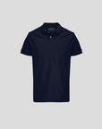 BASIC PIQUE POLO SHIRT | NAVY