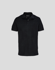 BASIC PIQUE POLO SHIRT | BLACK