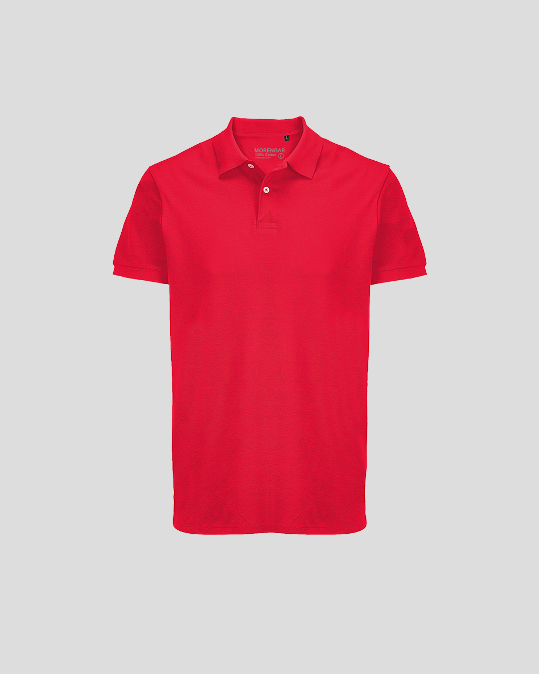 BASIC PIQUE POLO SHIRT | RED