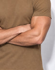 PREMIUM SLIM-FIT T-SHIRT | BROWN
