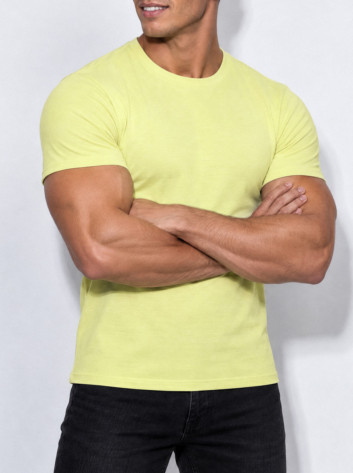 PREMIUM SLIM-FIT T-SHIRT | PISTACHIO