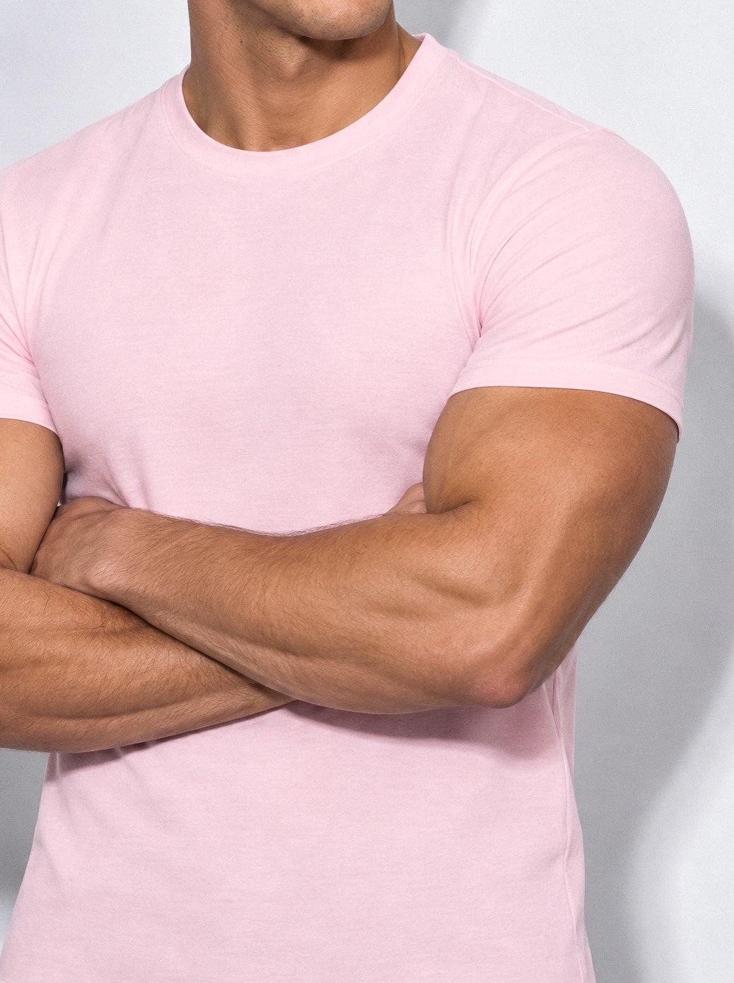 PREMIUM SLIM-FIT T-SHIRT | PALE PINK