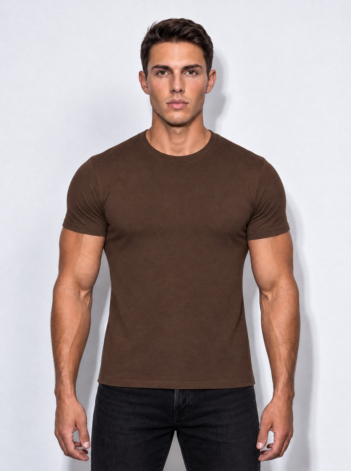 He wears size L – 180 cm tall