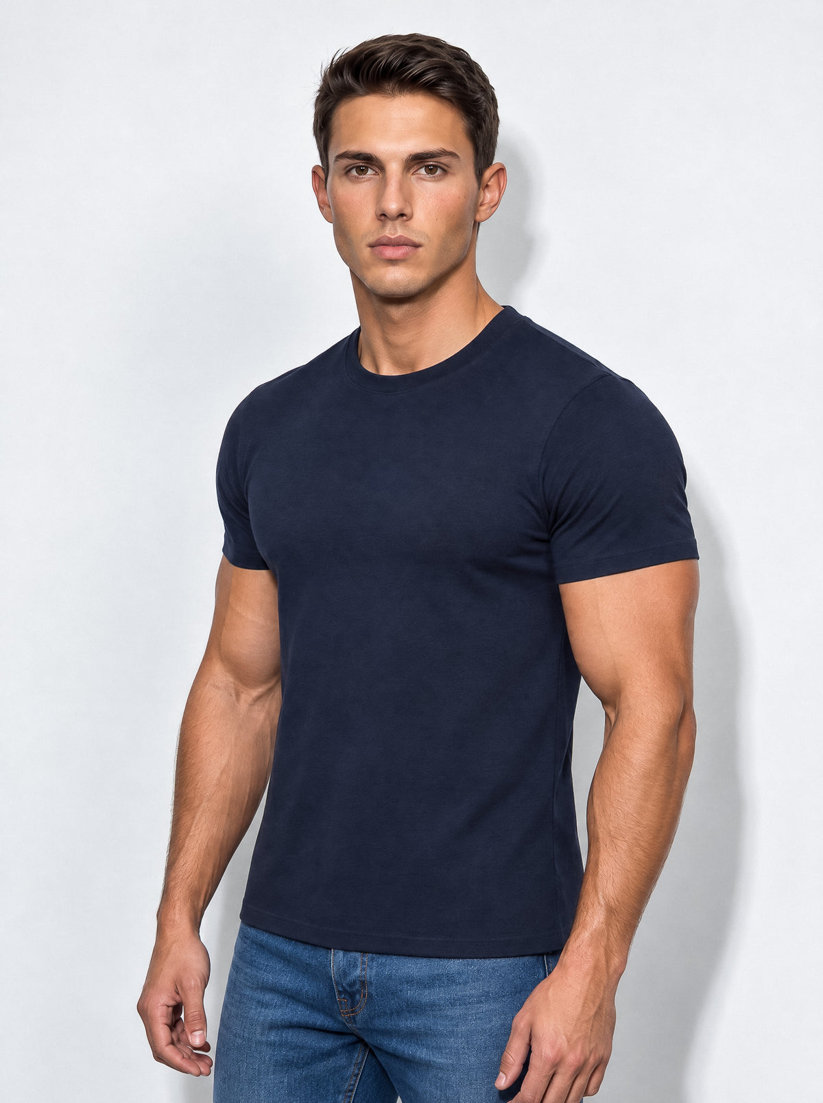 PREMIUM SLIM-FIT T-SHIRT | NAVY